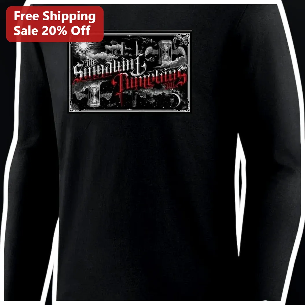 The Smashing Pumpkins Long Sleeve Shirt Gothic Grunge Band Merch Alternative Rock Tee