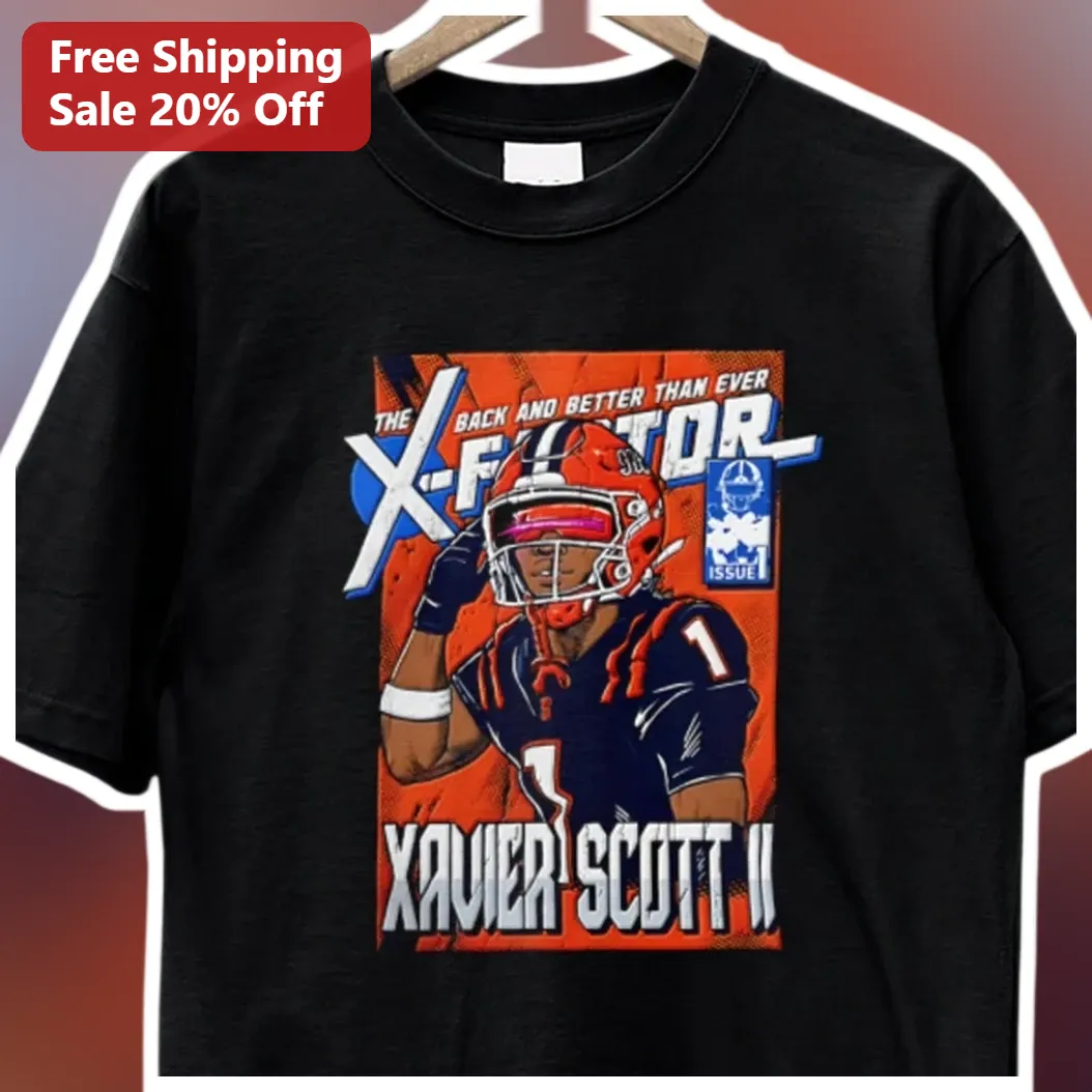The X Factor Back And Better Than Ever Xavier Worthy Football Graphic Tee
