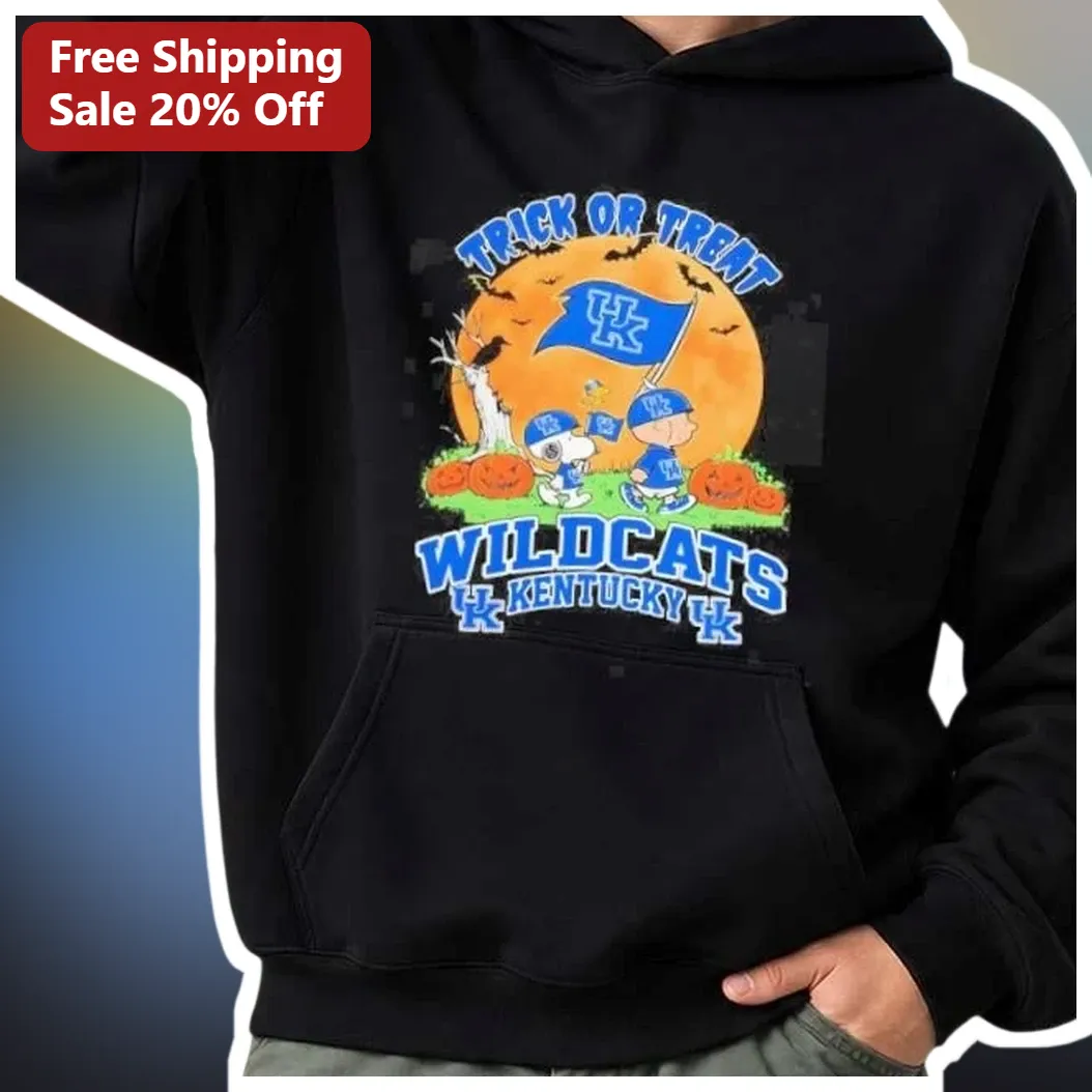 Trick Or Treat Wildcats Kentucky Halloween Hoodie