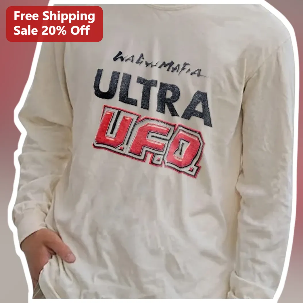 WAGUMAFIA ULTRA U.F.O. Long Sleeve Tee Streetwear Graphic Top