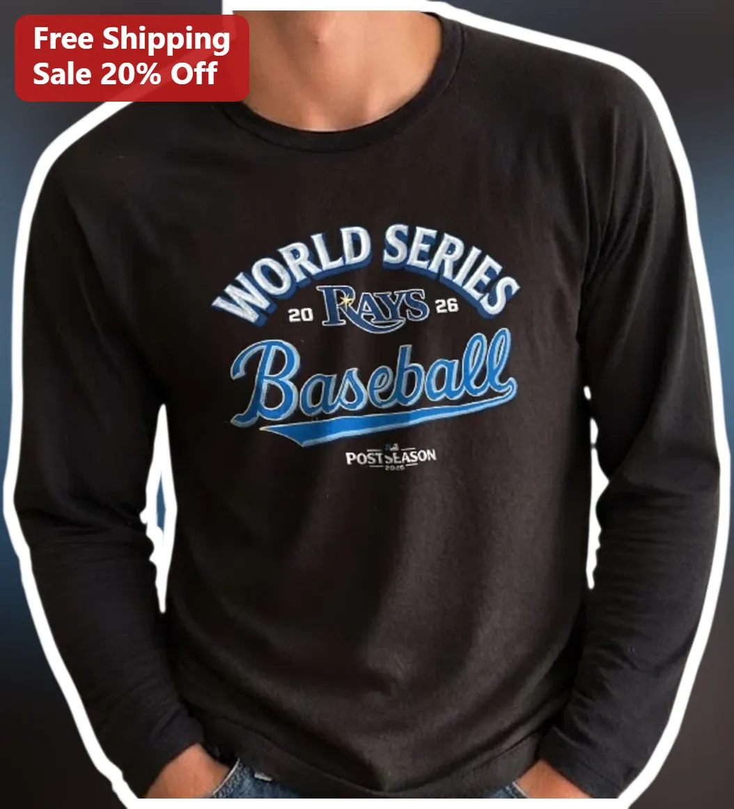 World Series Baseball Postseason Long Sleeve Tee Vintage MLB Fan Gift